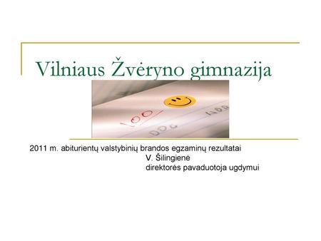 Vilniaus Žvėryno gimnazija