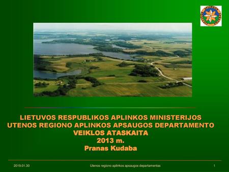 Utenos regiono aplinkos apsaugos departamentas