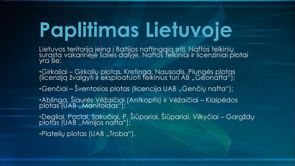 Paplitimas Lietuvoje