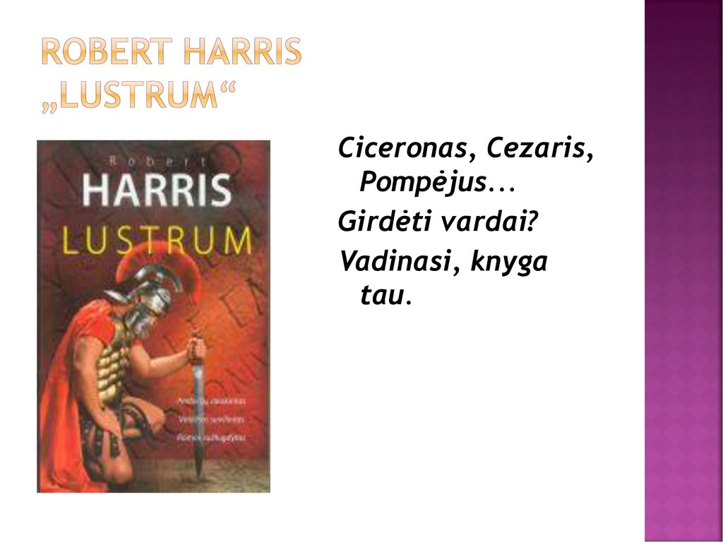 Robert Harris „Lustrum