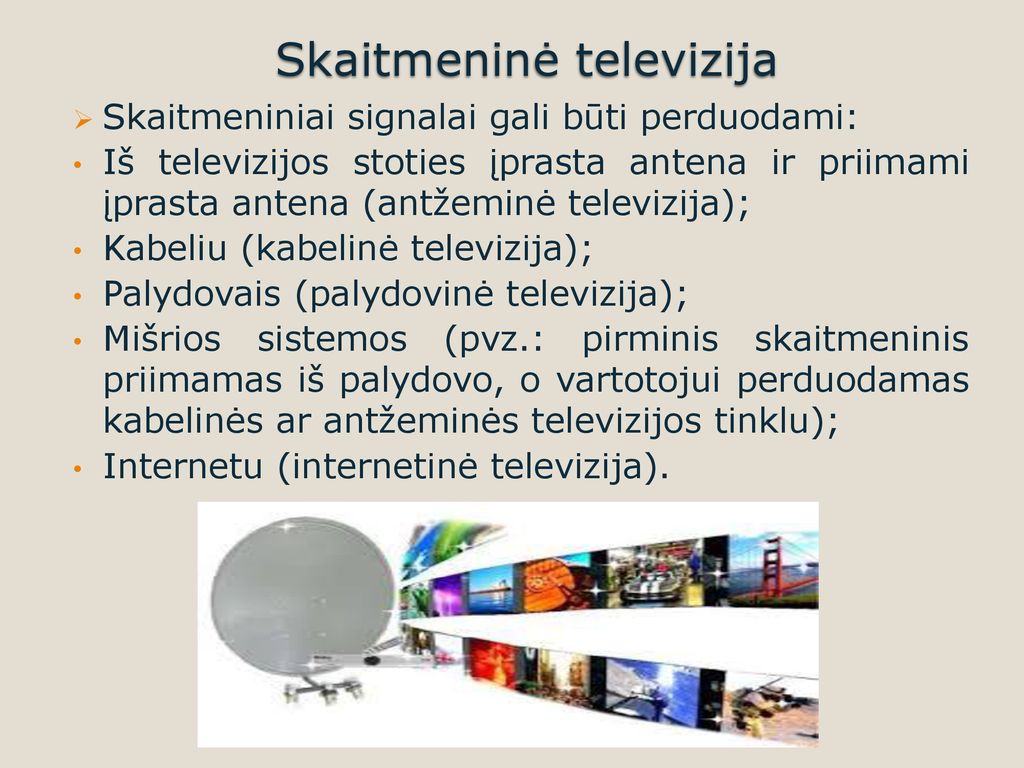 Skaitmeninė televizija