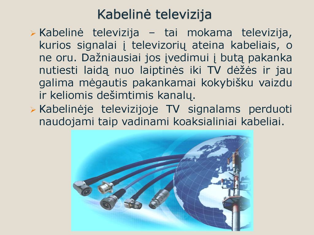 Kabelinė televizija