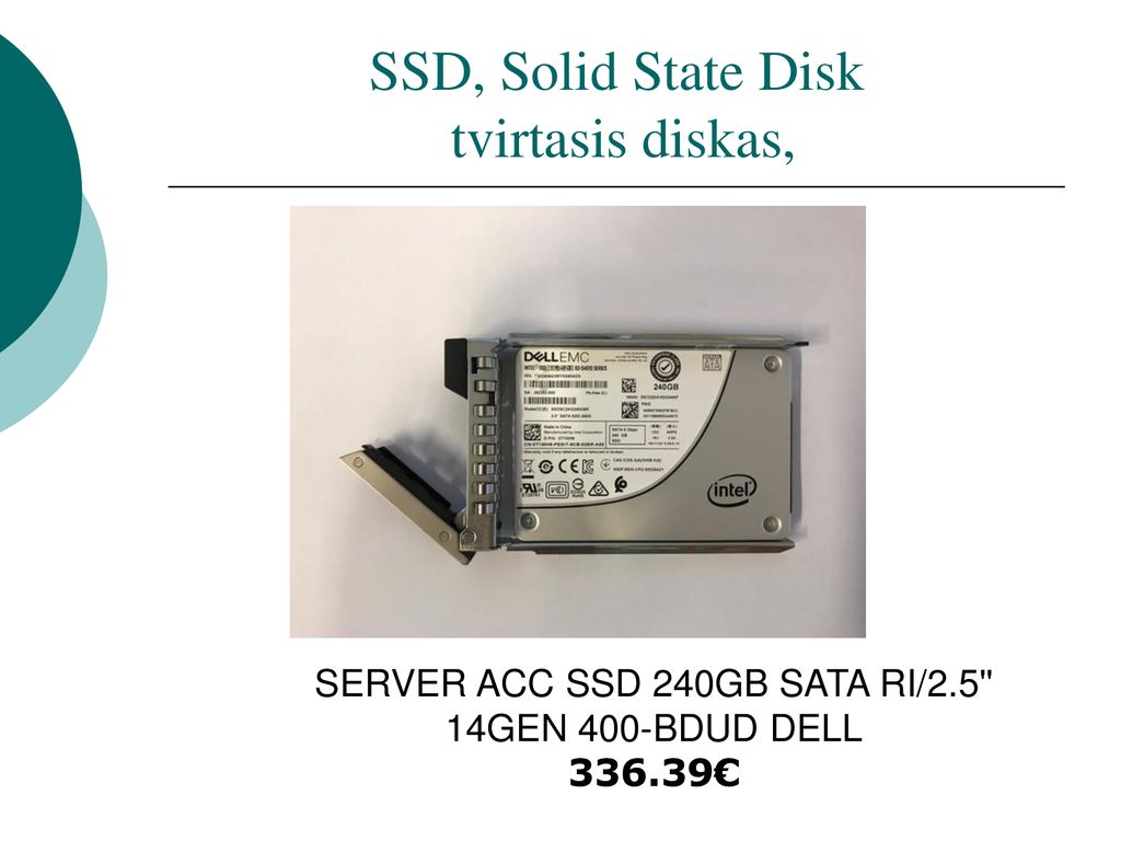 SSD, Solid State Disk tvirtasis diskas,