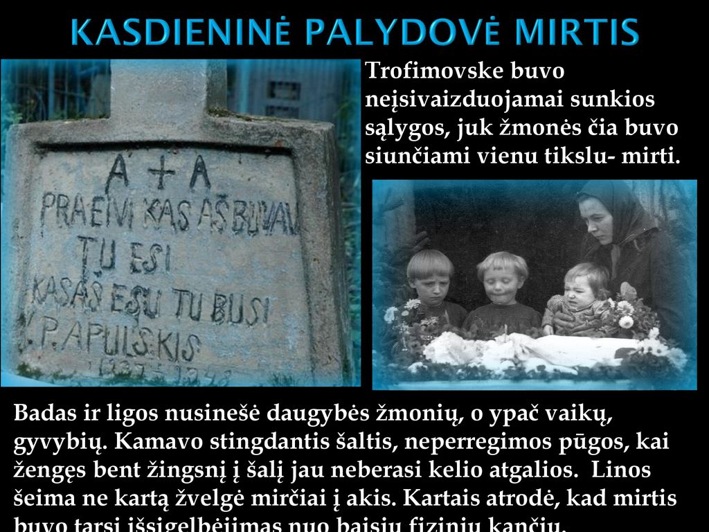 KASDIENINĖ PALYDOVĖ MIRTIS