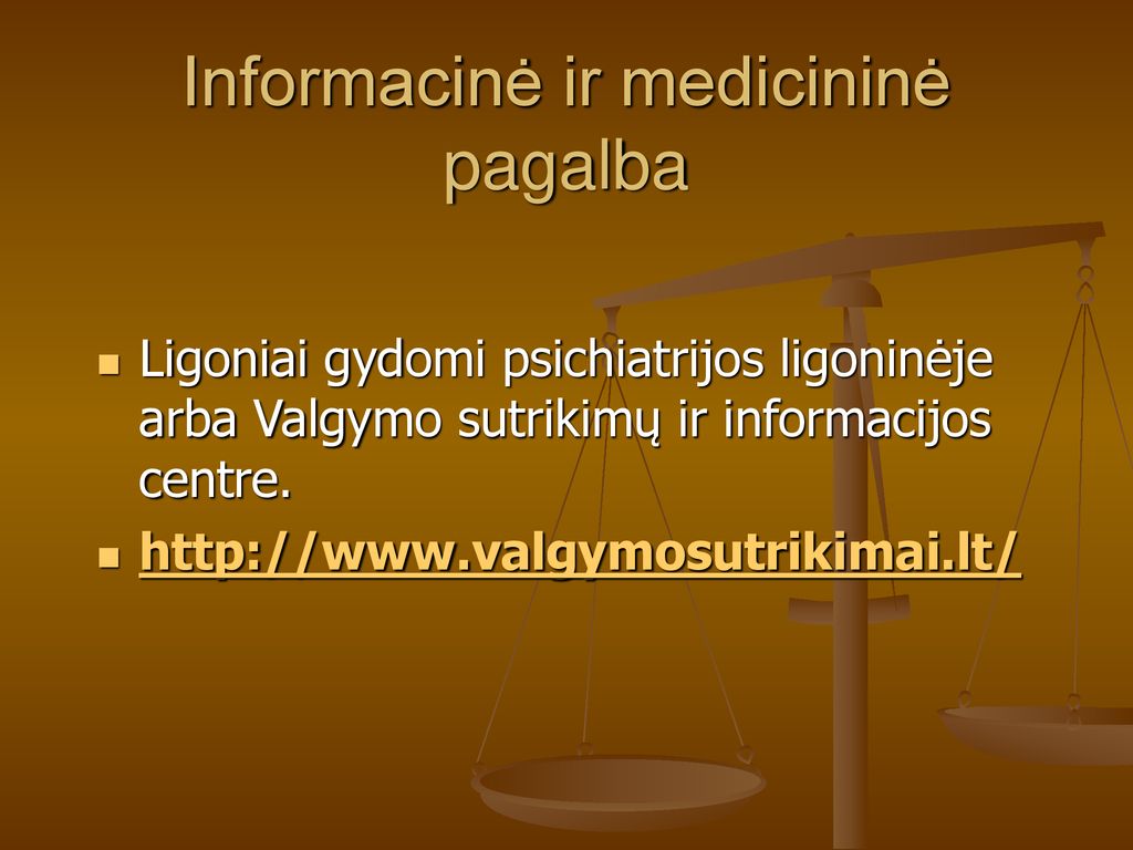 Informacinė ir medicininė pagalba