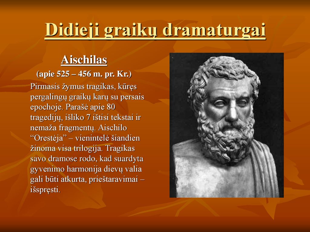 Didieji graikų dramaturgai