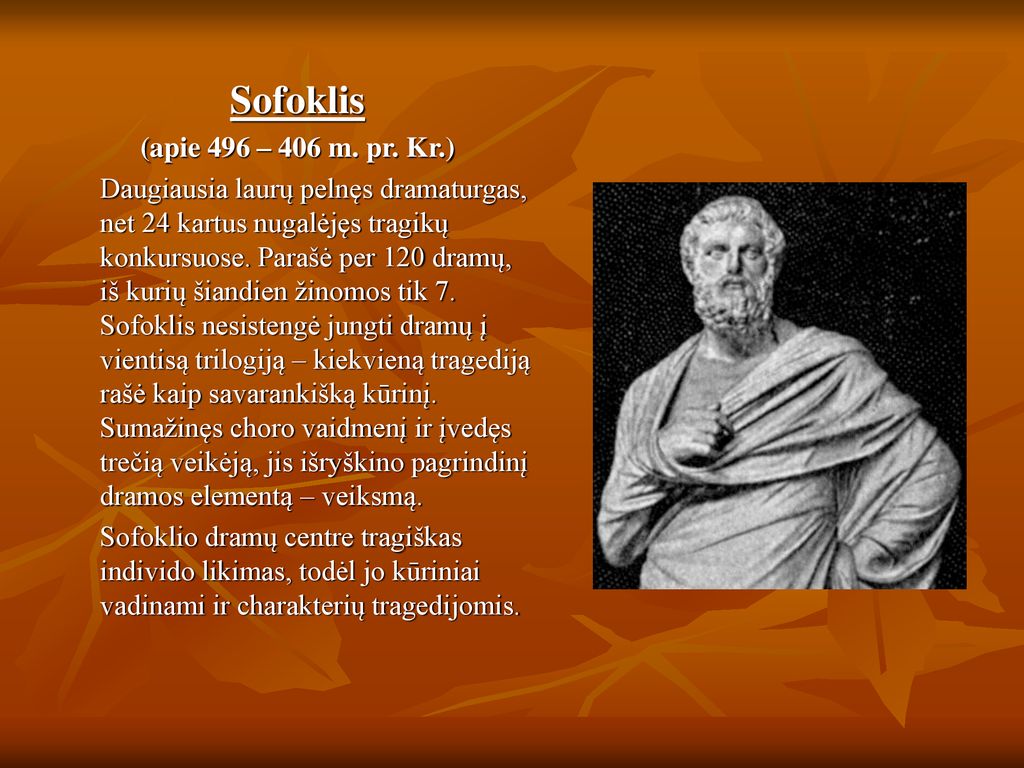 Sofoklis (apie 496 – 406 m. pr. Kr.)
