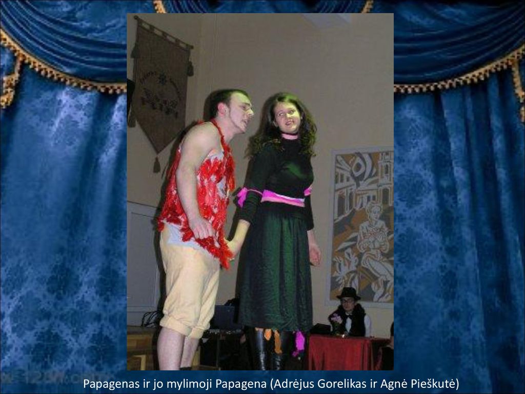 Papagenas ir jo mylimoji Papagena (Adrėjus Gorelikas ir Agnė Pieškutė)