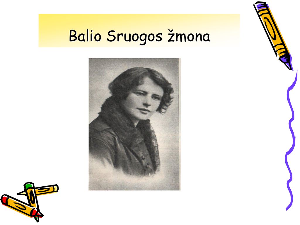 Balys Sruoga. - Ppt Atsisiųsti