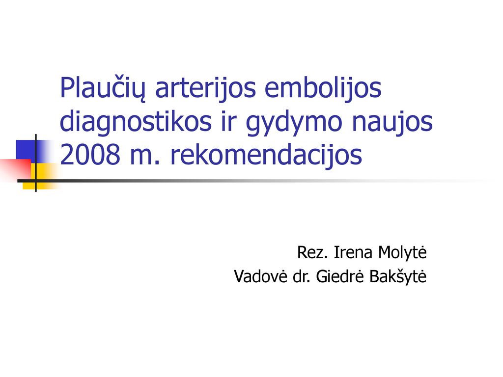 Rez. Irena Molytė Vadovė Dr. Giedrė Bakšytė - Ppt Atsisiųsti